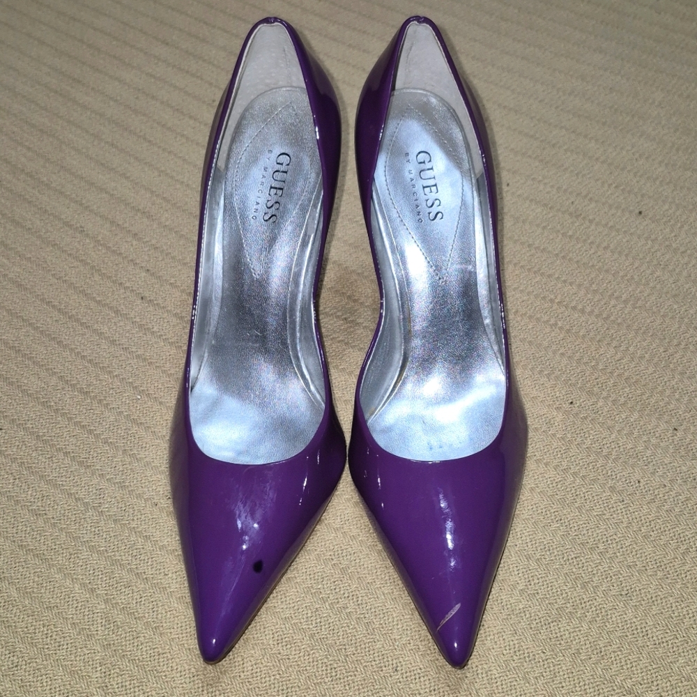 GUESS Purple Patent Pumps Sz. 9